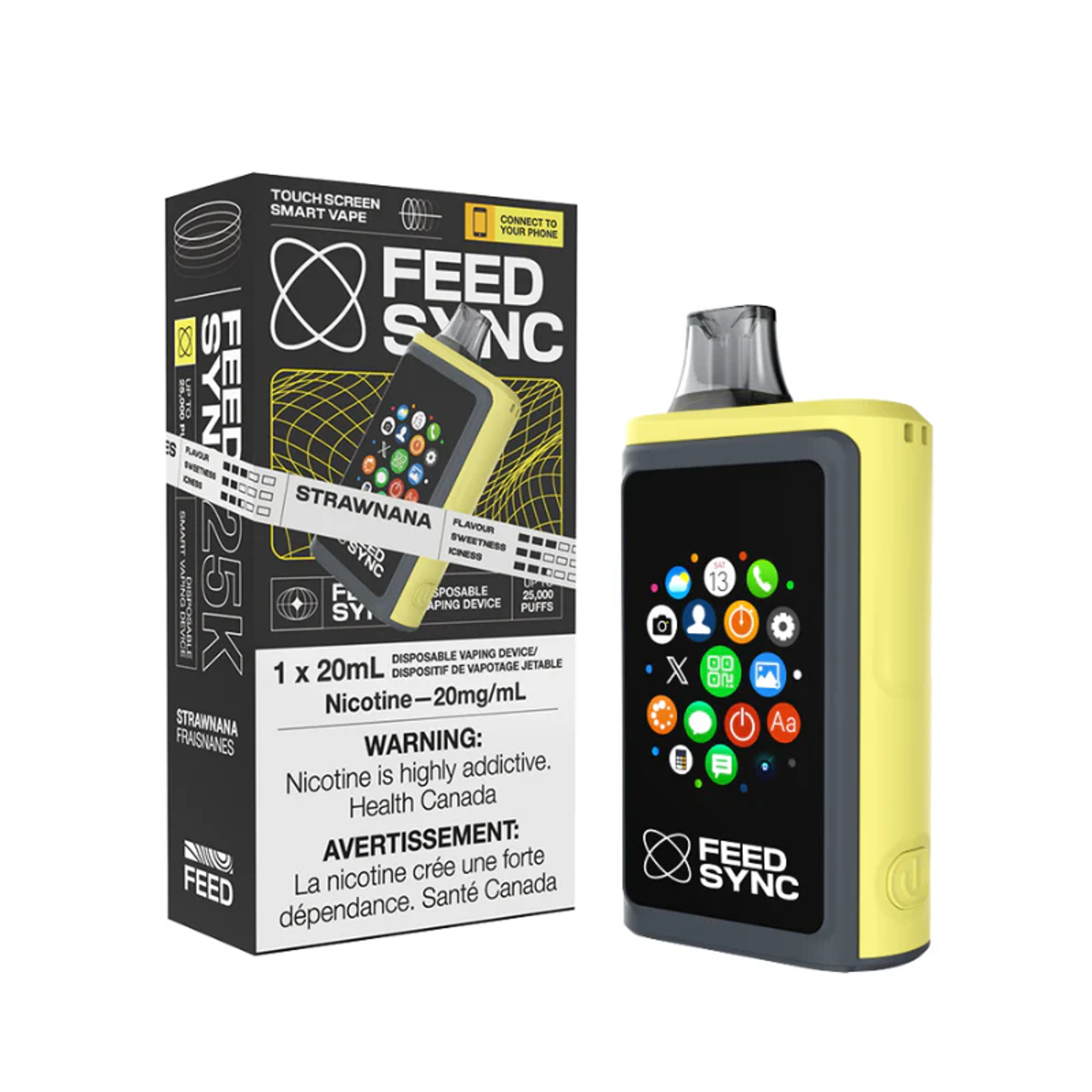 FEED SYNC 25k Puffs - SMART DISPOSABLE VAPE