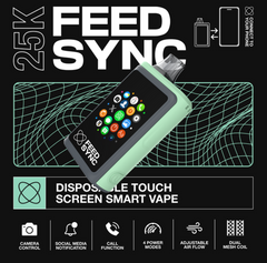 FEED SYNC 25k Puffs - SMART DISPOSABLE VAPE