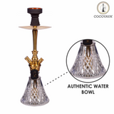 COCOYAYA - Prince 16 Inch Golden Shisha