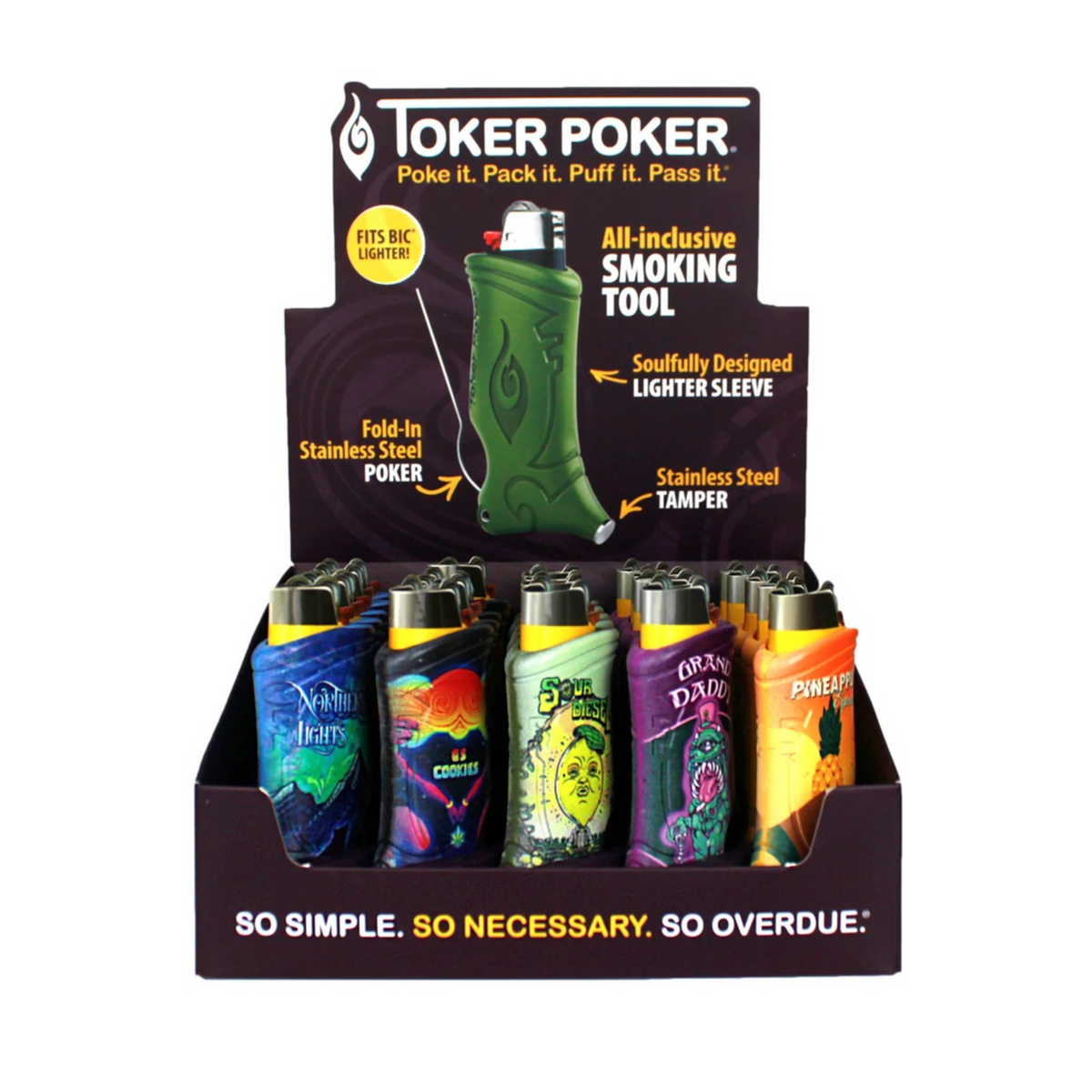 Toker Poker Califari Multi-Tool Lighter Sleeve