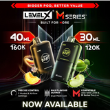 Level X M4 Series Pods - 40mL (160K Puffs)