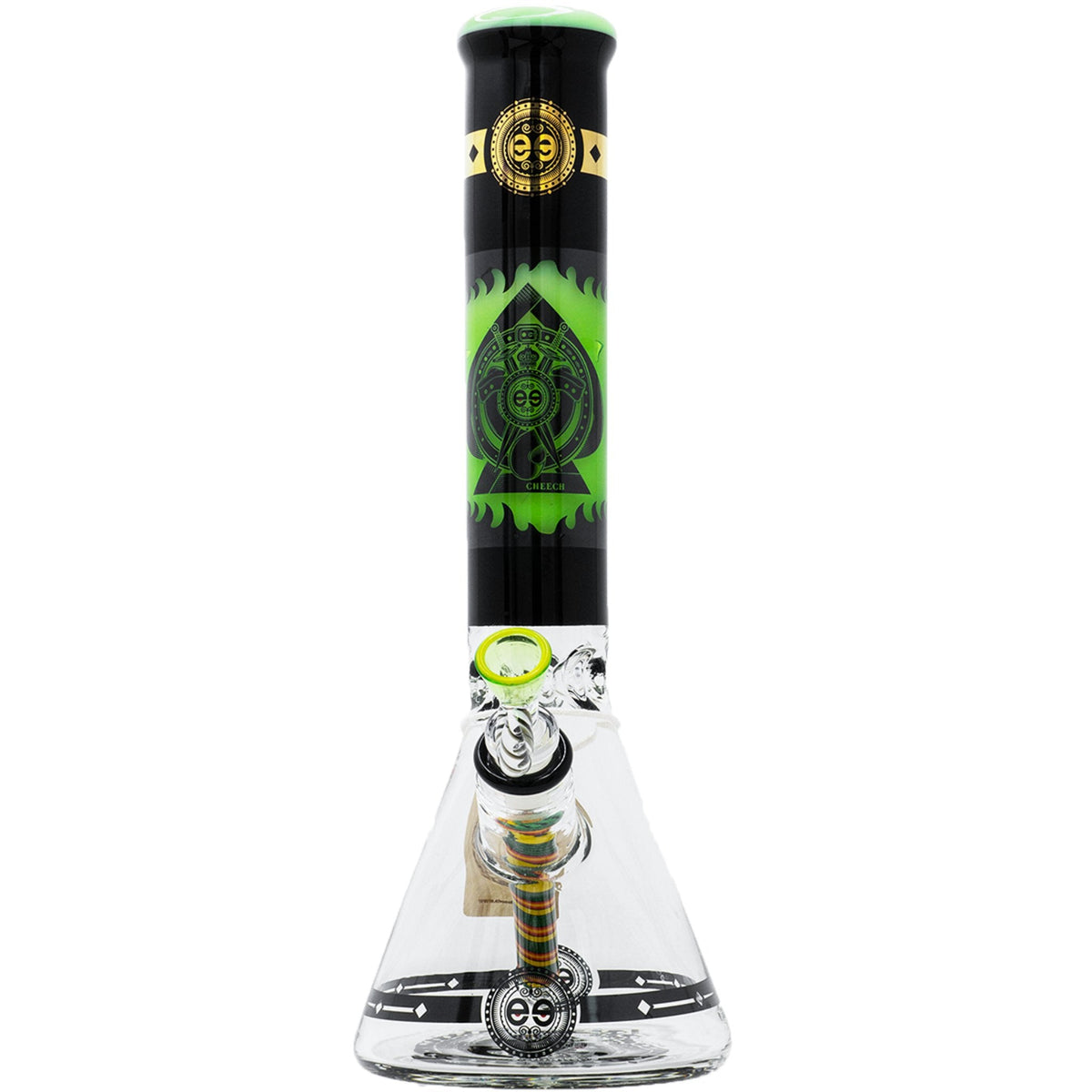 Cheech Glass 14"  Protest The Crest Beaker. (CHE-189)