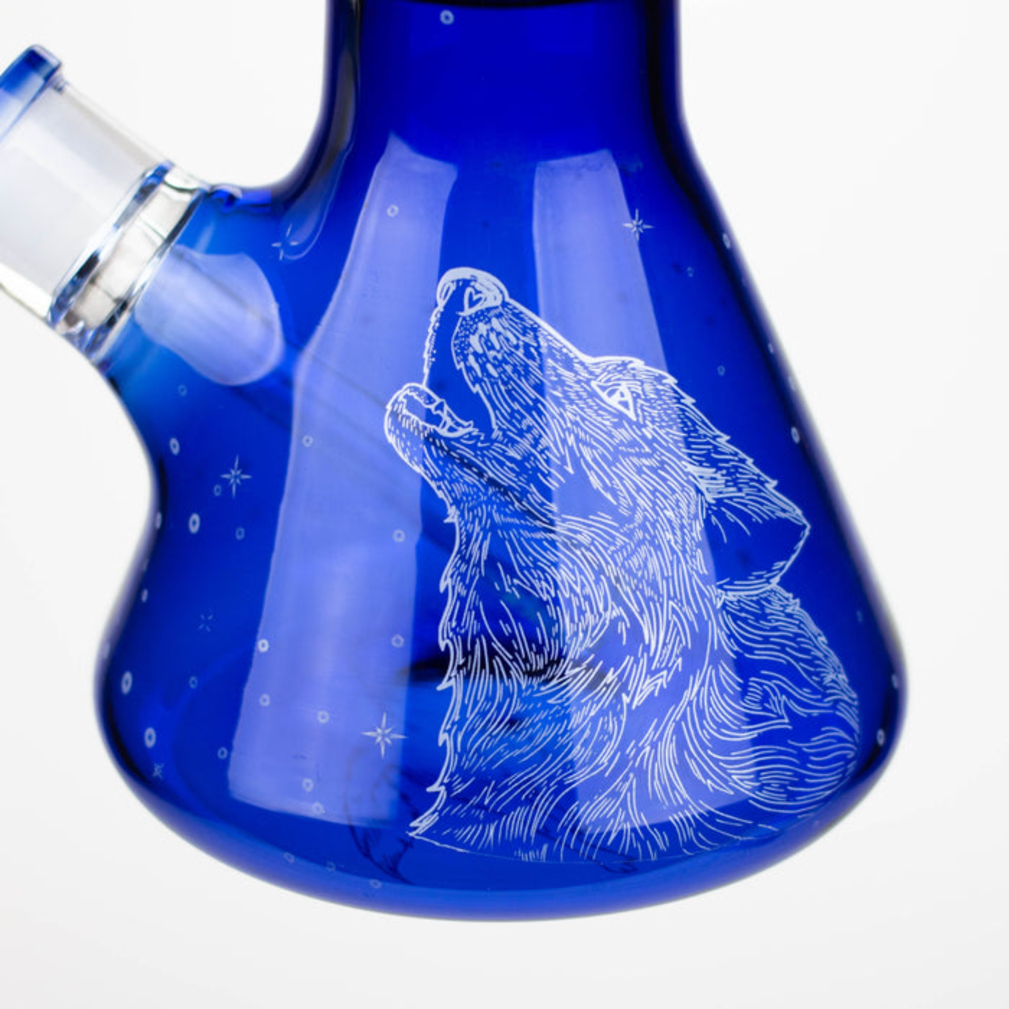 Infyniti | Untamed 14" 7 mm classic beaker water bong - Wolf