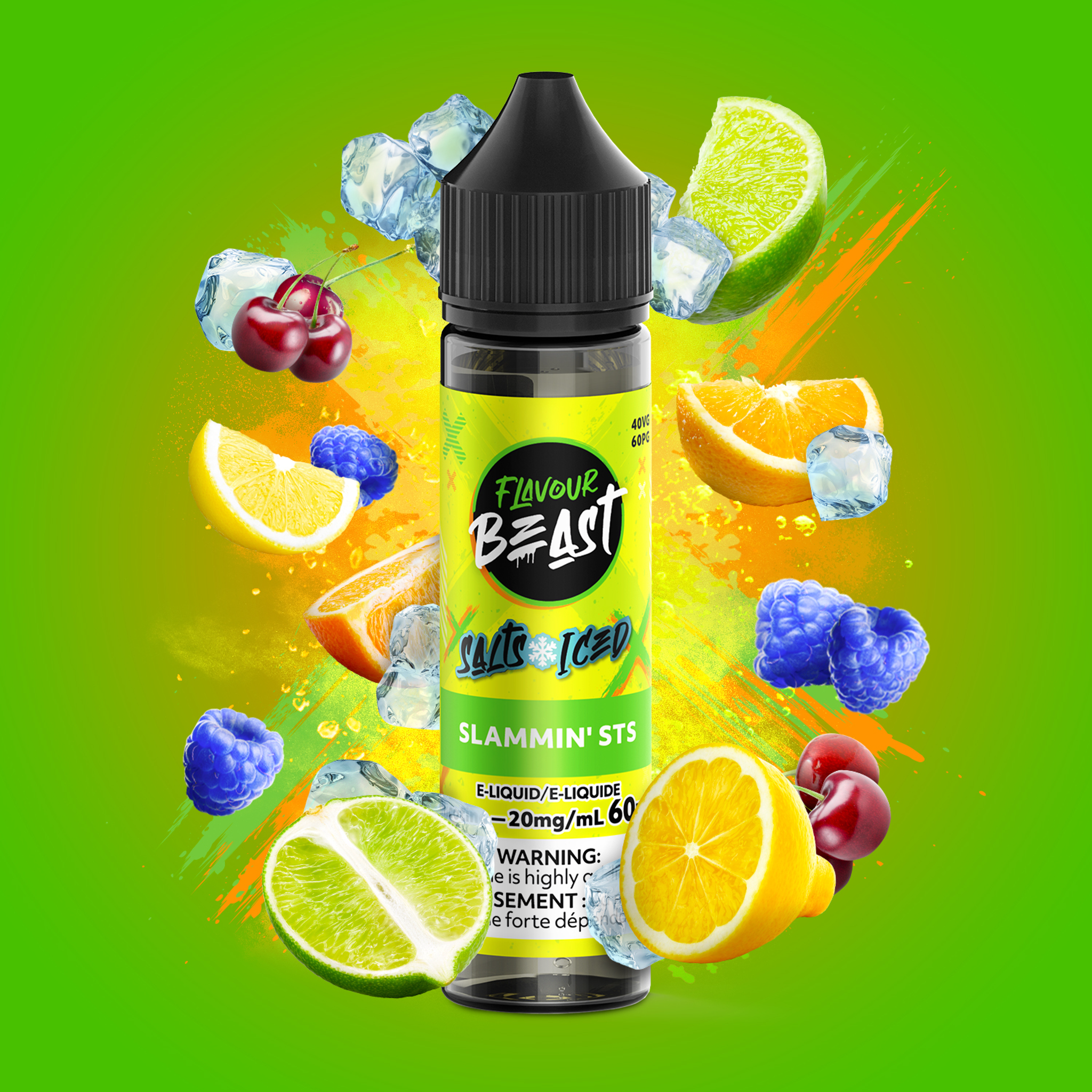 Flavor Beast 60mL E-Liquid: 20mg/mL