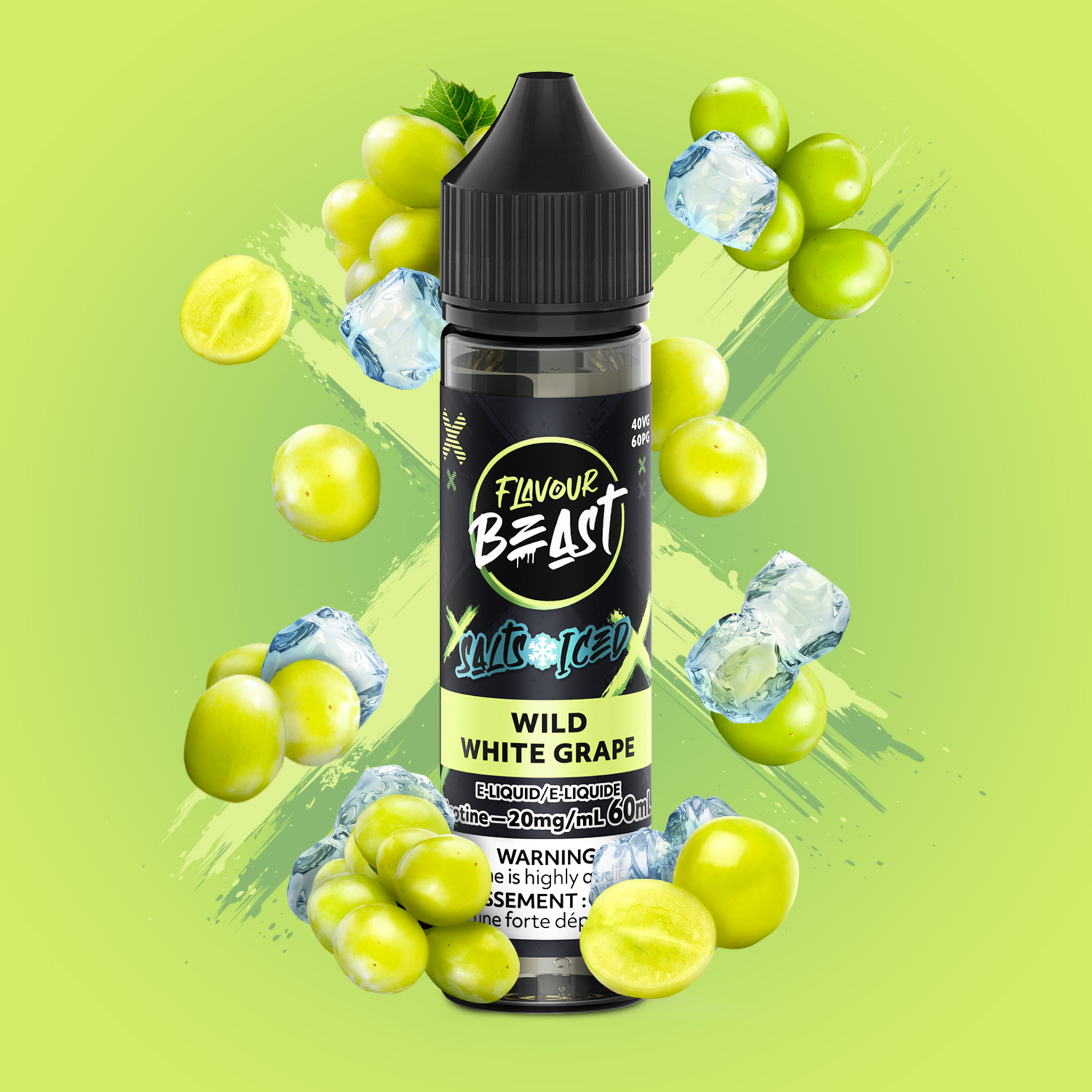 Flavor Beast 60mL E-Liquid: 20mg/mL