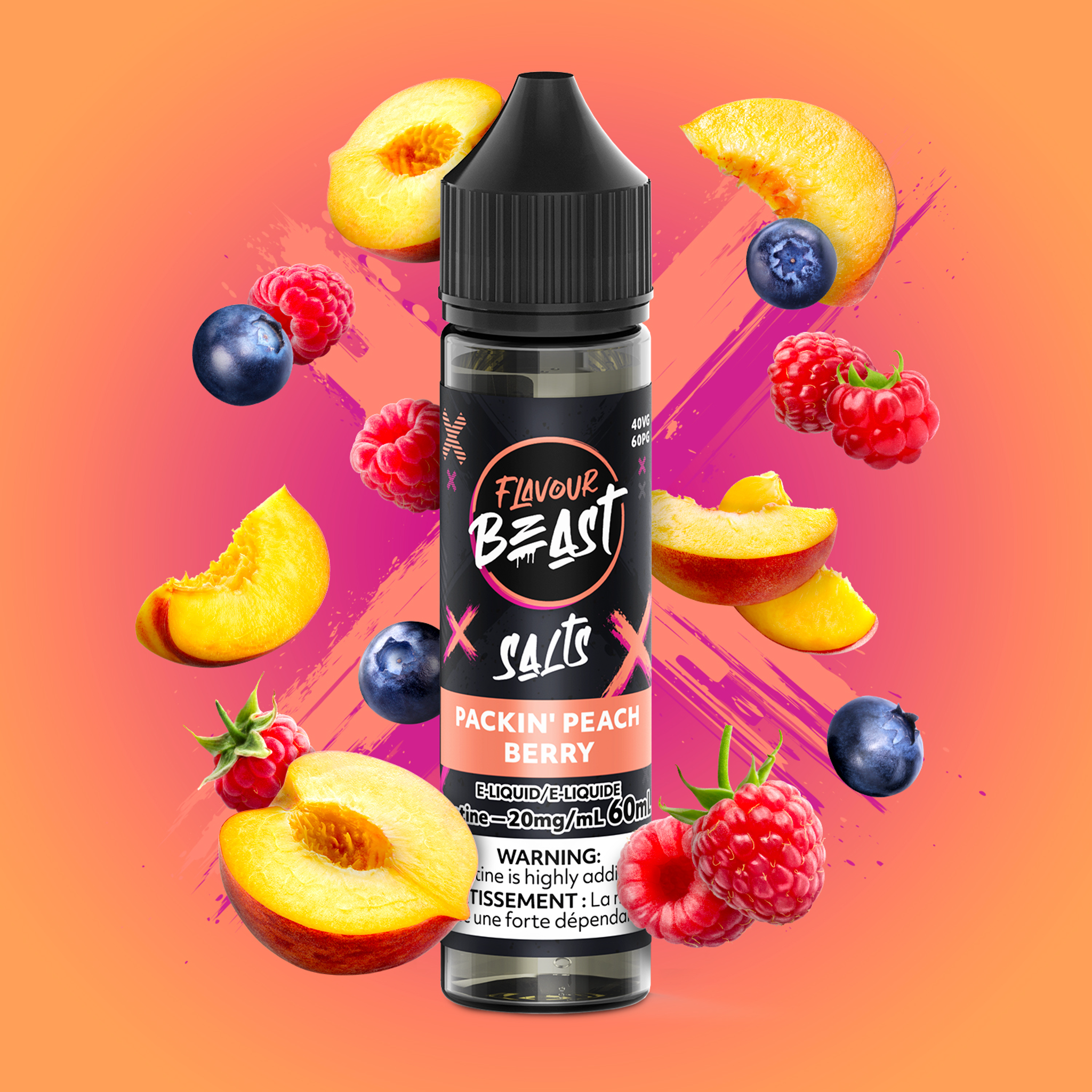 Flavor Beast 60mL E-Liquid: 20mg/mL