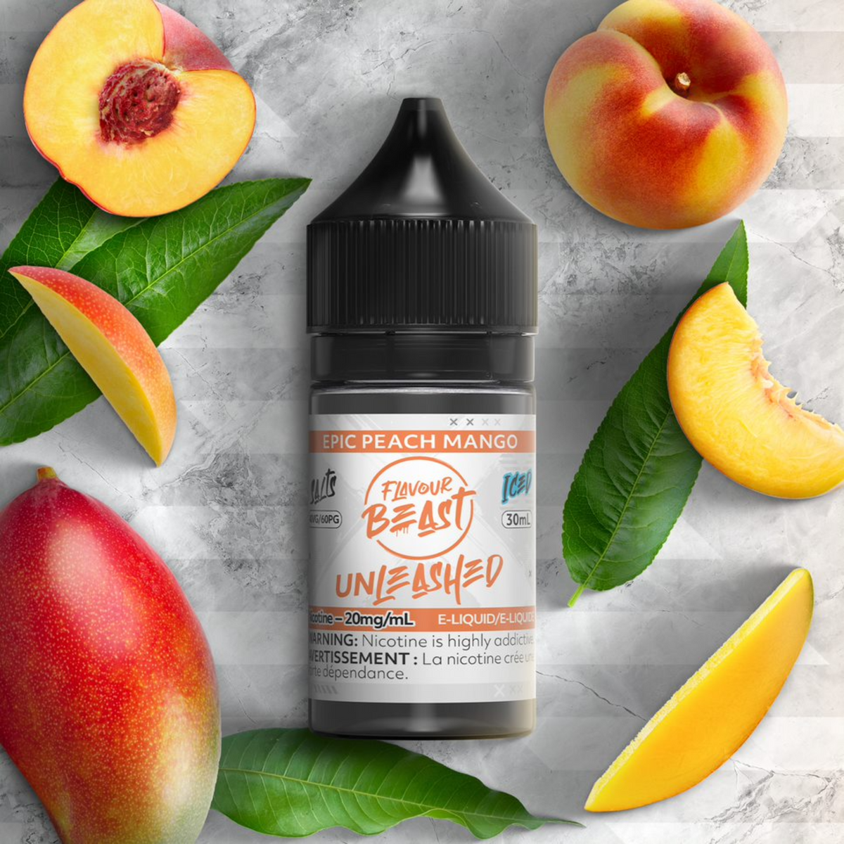 Unleashed E-Liquid - Epic Peach Mango