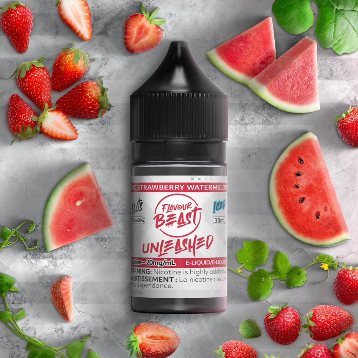 Unleashed E-Liquid - Epic Strawberry Watermelon