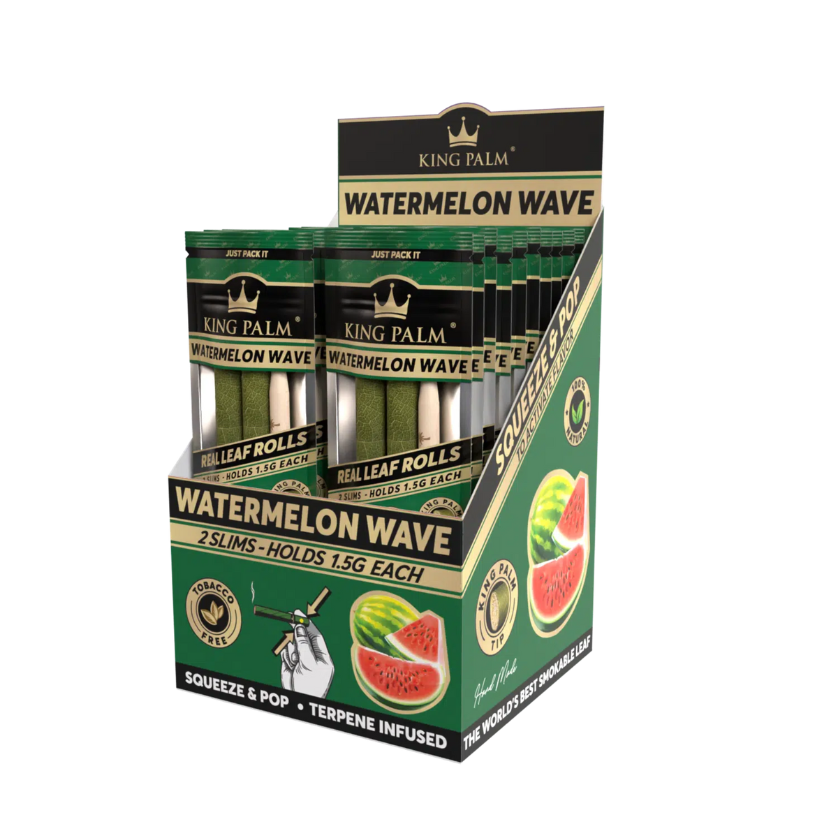 2 Slim Rolls – Watermelon Wave 1.5g each.
