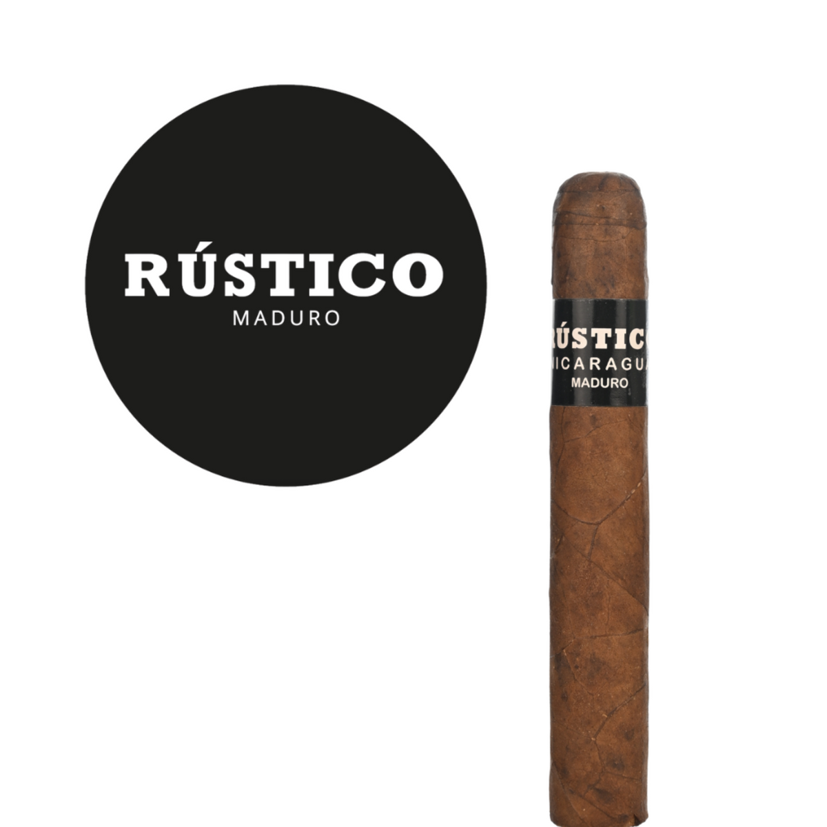 Rustico Maduro Toro 6"x52 - Single