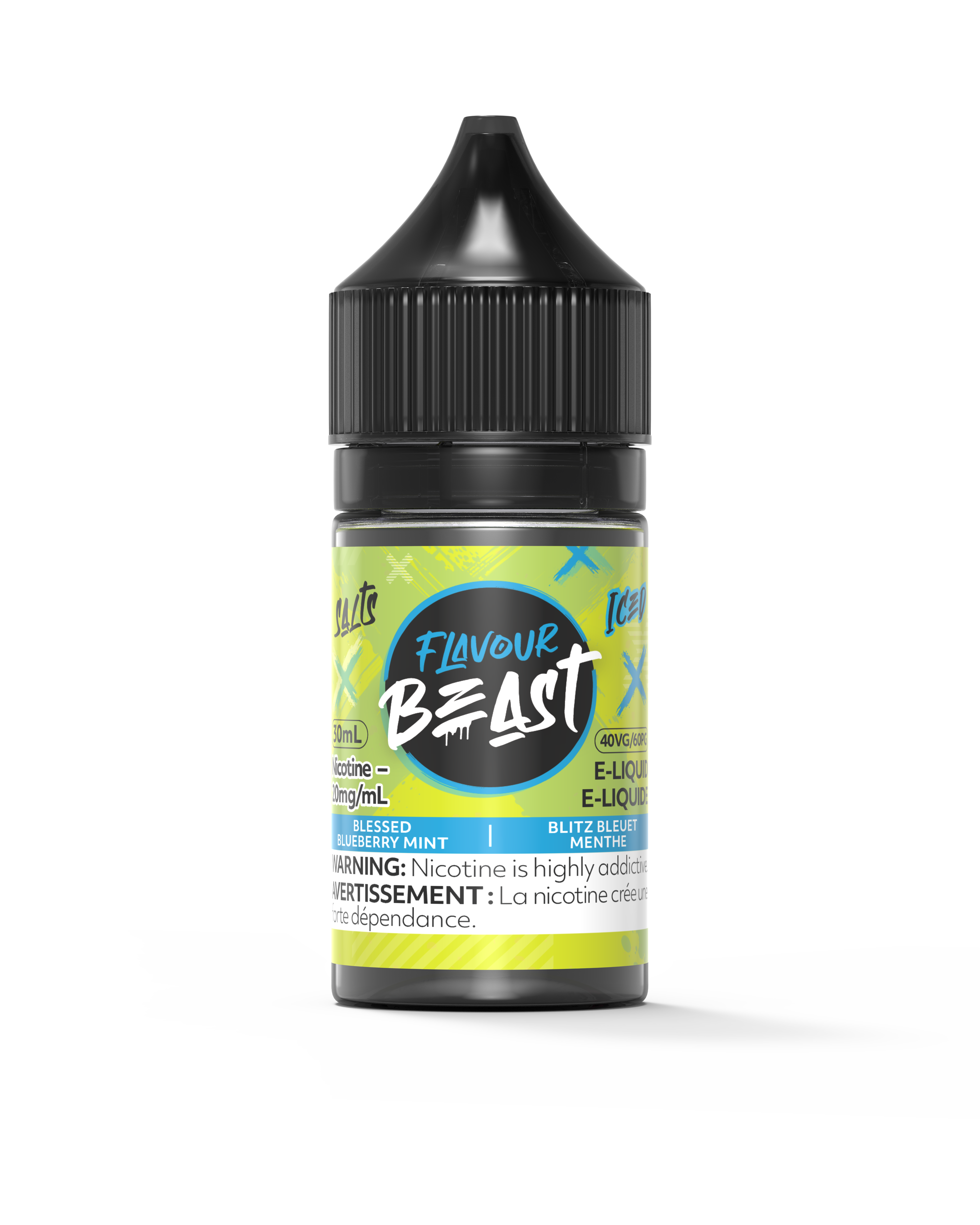 E-Liquid - Blessed Blueberry Mint Iced